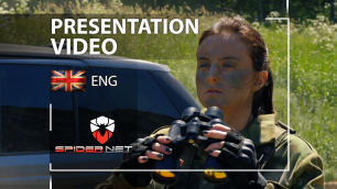 Presentation video "SpiderNet" - Rapid Deployable Security Alarm System - english
