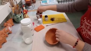 Мастер-класс/Гончарная мастерская/Лепка в жгутовой технике/Чаша кокос/Часть № 2