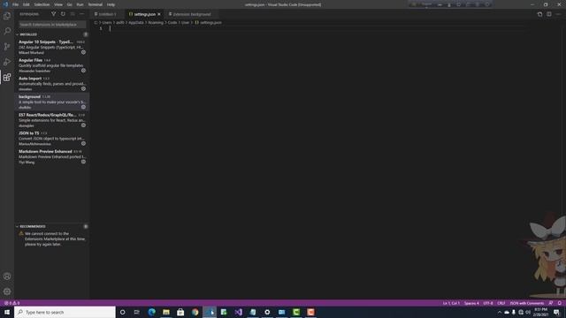 How To  Setup Visual Studio Code Custom Background Image