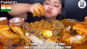 Mukbangers From Different Countries 🇮🇳🇵🇭🇯🇵🇨🇦🇧🇪 2x speed !! Fast Motion Eating #food #asmr #mukbang