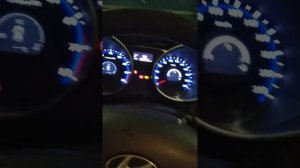 Hyundai ix35 проблема с панелью приборов. Кто знает причину пишите.