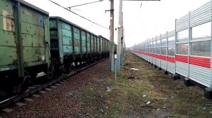 Вл80р  с грузовым поездом перегон Междуреченск-Абакан