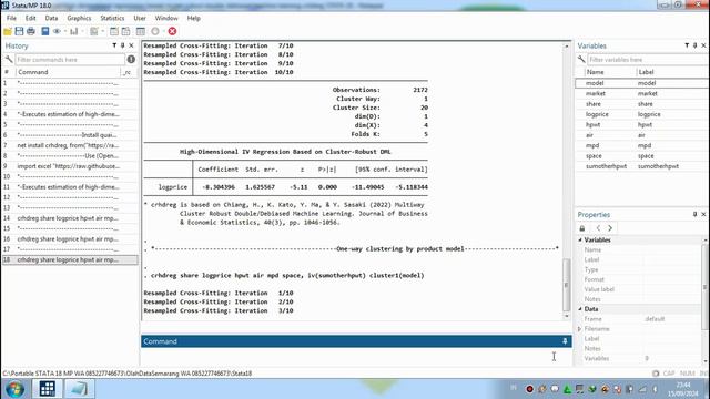 logisticRidge With R Software And crhdreg With STATA 18