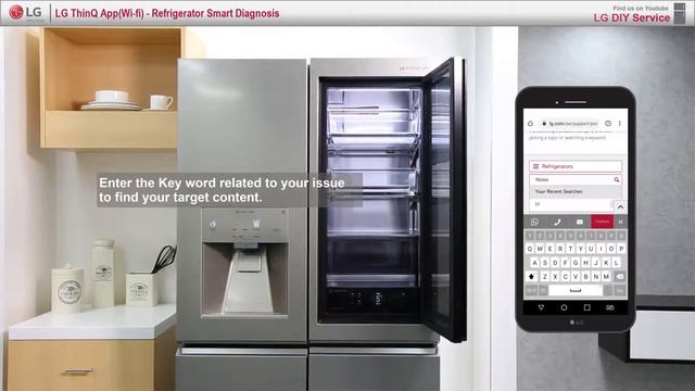 [LG ThinQ] Using Smart Diagnosis On Your LG Refrigerator смотреть онлайн