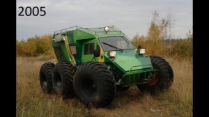 Эволюция вездеходов