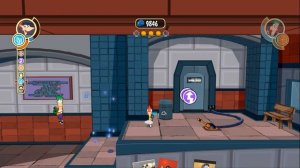 Прохождение Финес и Ферб:Покорение второго измерения (PS3). АРМИЯ РОБОТОВ ФУФЕЛШМЕРЦА. #3
