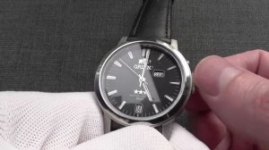 Часы Orient 3 stars water resis 50m automatic 21 jewels Ориент три звезды 46943