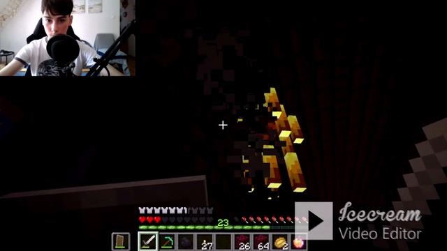 Поход в адскую крепость Я добыл стержни ифрита Выживание в Minecraft Номер 8. смотреть онлайн