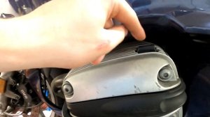 BMW R1150 Engine Oil Change Procedure