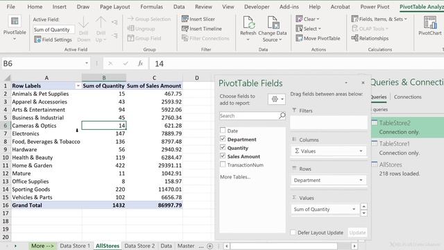 Create a Pivot Table from Multiple Sheets in Excel | Comprehensive Tutorial!