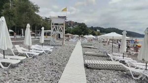 Дорога на нудистский пляж в Лазаревском