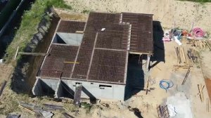 Дом на склоне за 2 минуты. Этапы строительства монолитного дома. Таймлапс, частный дом из бетона