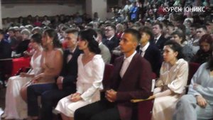 ВЫПУСКНИКИ 2022 п. Пристень. Вручение аттестатов. (1 часть) 24.06.2022. Курская область..mp4