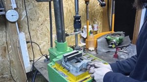 Сверлильный станок с частотником и прочими ништяками