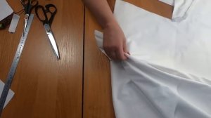 Накидка на пасхальную корзину. Раскрой и пошив за 30 минут.mp4