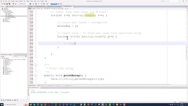#Java OOP #Selection #Sort #Algorithm and #Benchmarking
