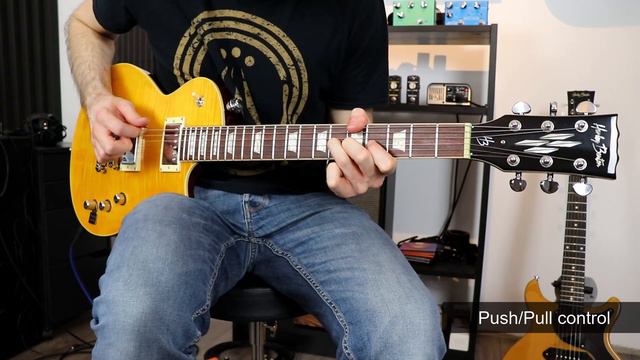 Harley Benton SC-Custom II Lemon Flame - Guitar Demo/Review смотреть онлайн