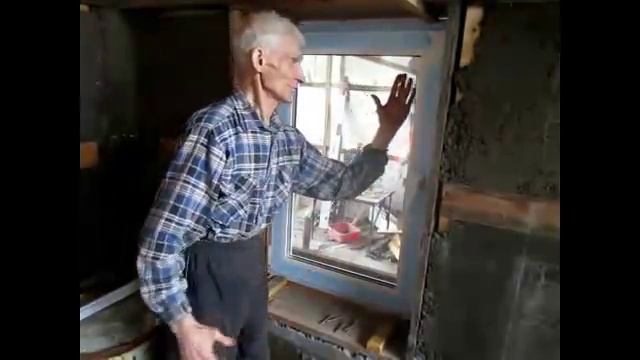Как вставить пластиковое окно самому.Пластиковое окно в построенном доме своими руками.