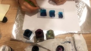 DIY | КАК СДЕЛАТЬ ГРАДИЕНТ КРАСКАМИ ПО СТЕКЛУ | ГРАДИЕНТ ВИТРАЖНЫМИ КРАСКАМИ