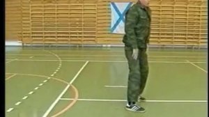 Элементы самостраховки  Падение на бок