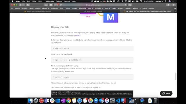 Getting Started with your Free Agility + React Website смотреть онлайн