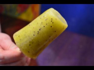 Домашнее мороженое "Фруктовый Лед" из Киви и апельсина! / Homemade ice cream.