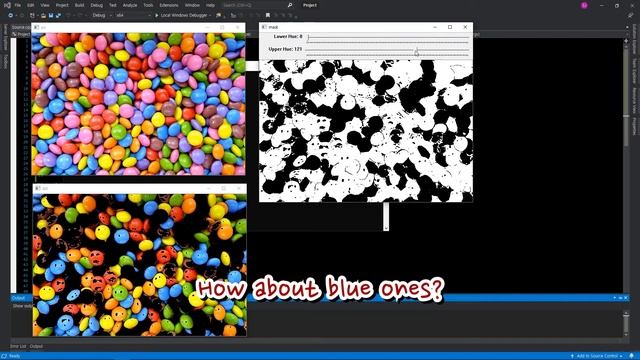 Simple color detection by Hue - Hue(HSV)값으로 특정색 검출하기 смотреть онлайн