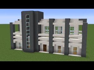 Майнкрафт - Как построить современный дом 84. Minecraft.