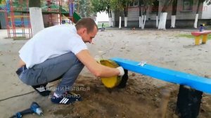 МОТОЦИКЛ  Своими Руками Для Игровой Площадки