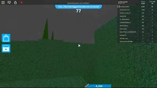 Tornado Alley UNSTOPPABLE 2! roblox смотреть онлайн