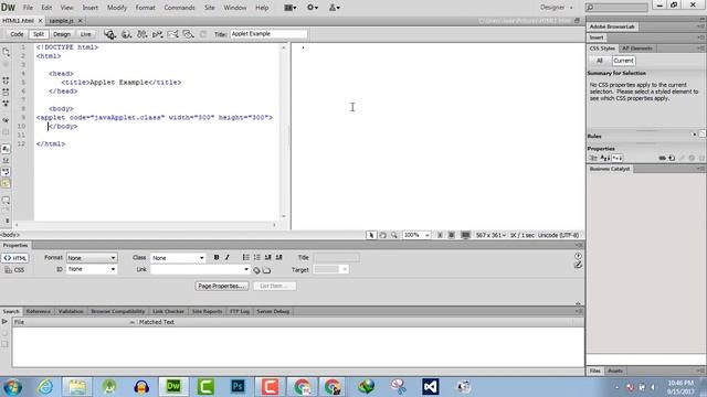28 - HTML Applet Tag смотреть онлайн