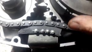 Успокоитель цепи ( башмак) движок Ява 634.