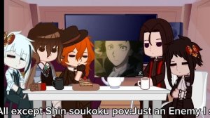 Bsd react to Shin Soukoku
