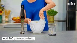 Braun MultiQuick 7 MQ7045X | Avocado lemon cream | SG