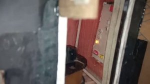 Макет пассажирского лифта. Панель приказов в кабине