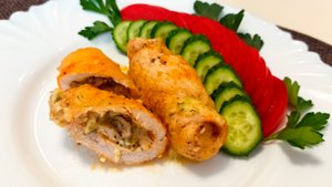 Куриные рулетики! Беспроигрышный вариант!