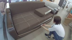 Ортопедический Диван на металлокаркасе ЛИДЕР 3