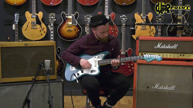 1966 Fender Jaguar - Lake Placid Blue / GuitarPoint Maintal / Vintage Guitars смотреть онлайн