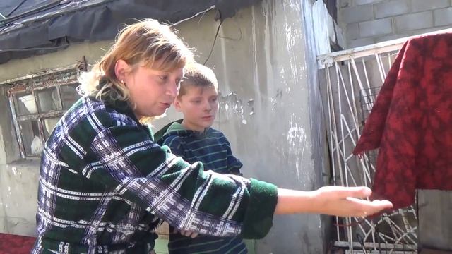 Поселок шахты № 29 в Петровском районе Донецка после обстрела