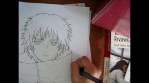 Naruto Shippuden- Drawing and Coloring Sasori