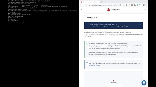 How to deploy LOGIQ on a Kubernetes cluster using HELM смотреть онлайн