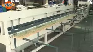 Автоматическая линия торцевого сращивания YNF FJS- 20AH линия с гидроприводами