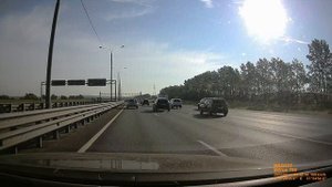 трасса М2 от Серпухова до МКАД, июнь 2022