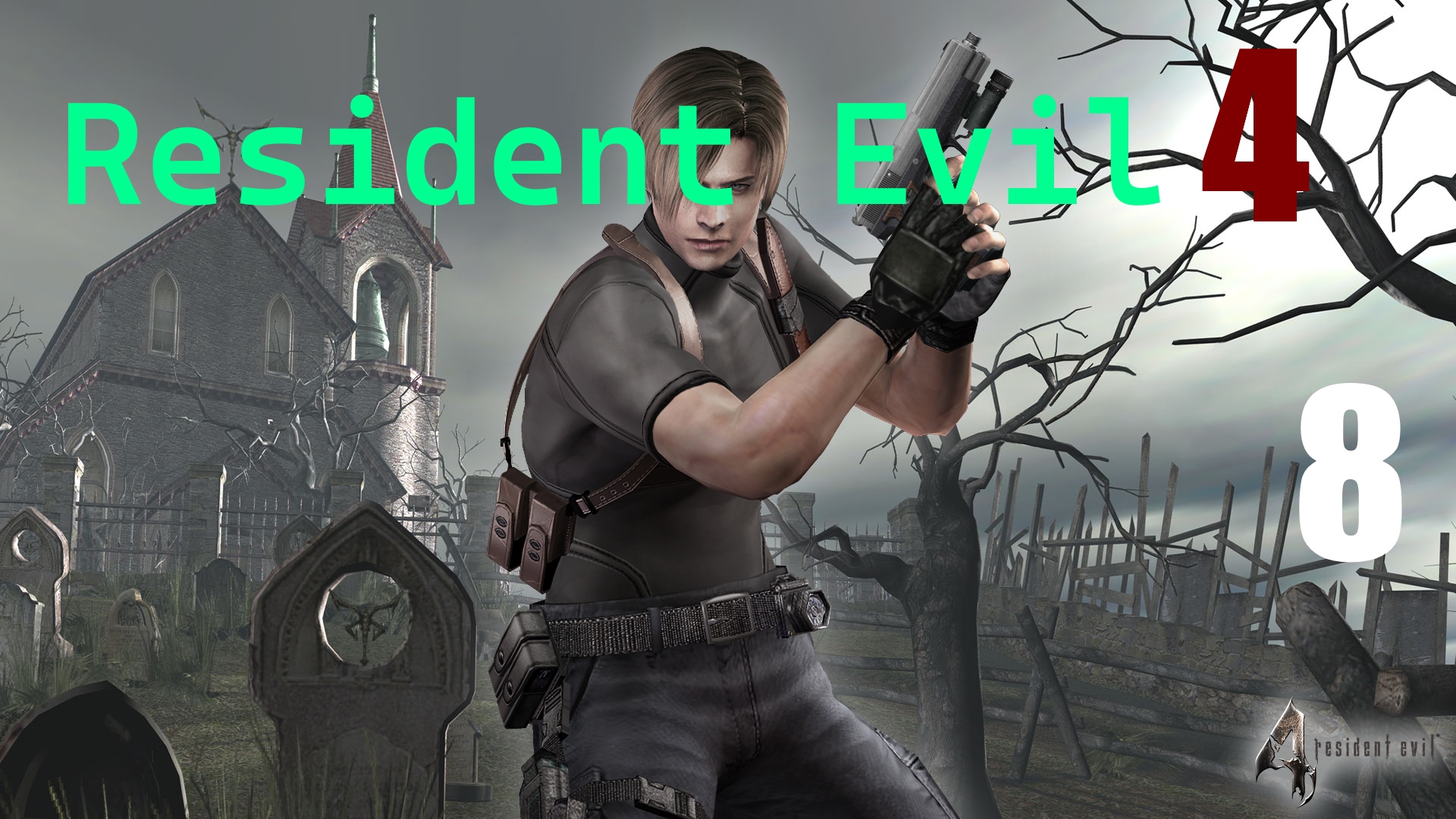 Resident Evil 4 HD Vs Леон С.Кеннеди Ада Вонг [Часть 9]
