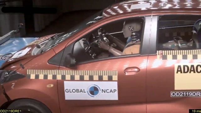 Datsun Redi go Global NCAP crash test rating 2019 смотреть онлайн