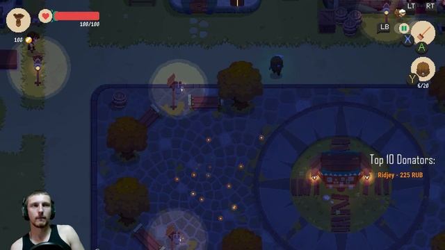  STREAM  Обзор  Прохождение - Moonlighter