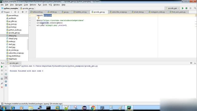 Python QR Code Generator {தமிழ்}