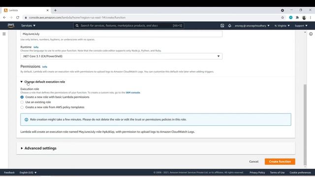 AWS Lambda using .NET Core 3.1 - First lambda function | Getting Started | Beginner Level смотреть онлайн