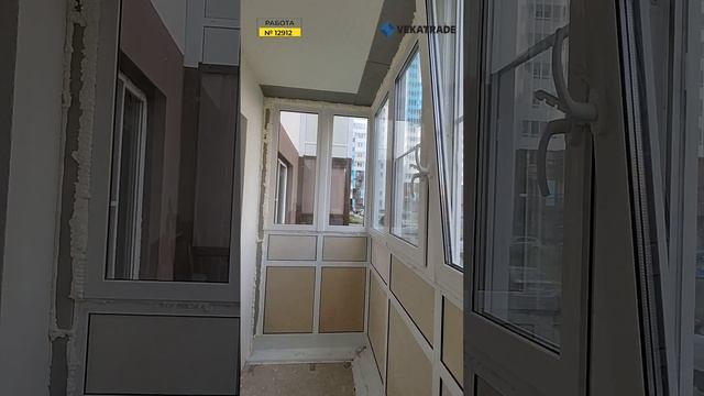 №12912 ЖК Чистое небо Плесецкая 20-1 Остекление балкона смотреть онлайн