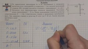36 задача. 4. Электродинамика.  Индукция. Физика. ЕГЭ 1000 задач. Демидова. Решение ЕГЭ. ФИПИ 2021